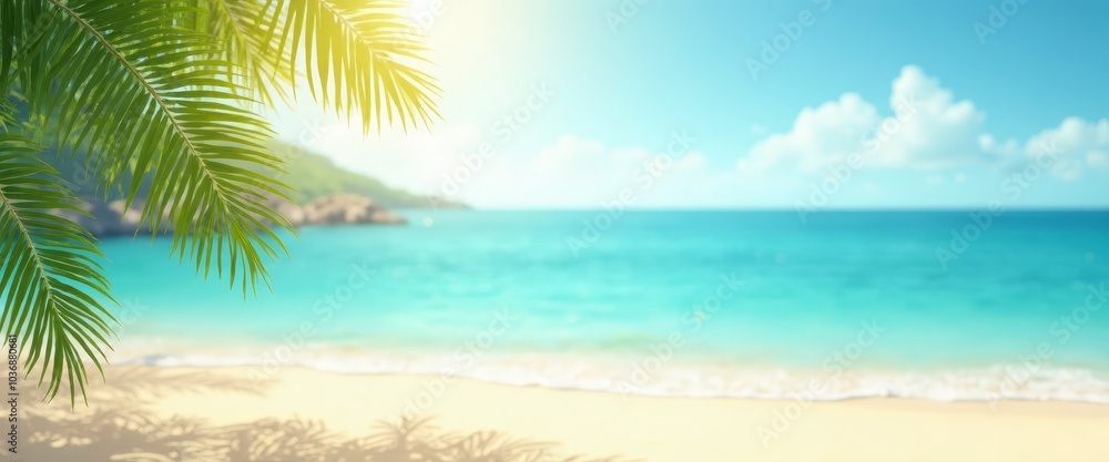 Fototapeta premium Summer and travel concept design