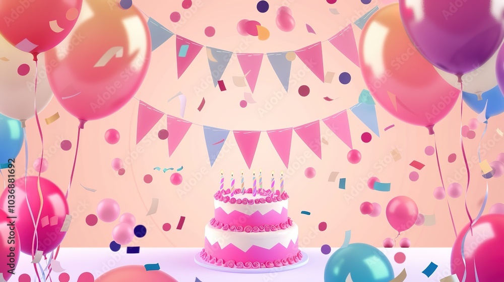 Pink_birthday_background_balloon_cake_colorful Pink_birthday_background_balloon_cake_colorful