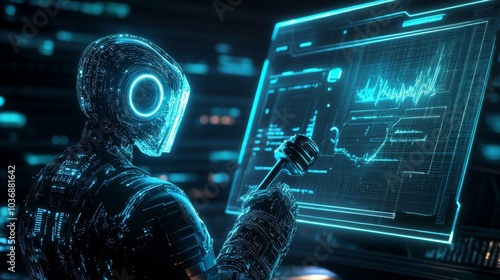 Cybernetic View with Advanced Technology Interface