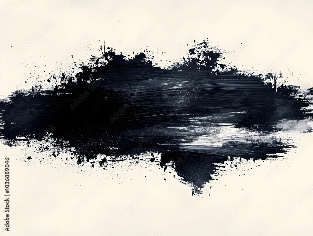 An abstract black brushstroke on a light background, creating a striking contrast and an emotive, artistic feel that captivates the viewer's attention. An abstract black brushstroke on a light background, creating a striking contrast and an emotive, artistic feel that captivates the viewer's attention.