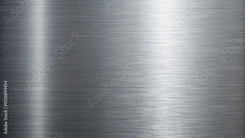 Texture of grey metal or a material without a distinct pattern. Metallic sheen plain surface, background. Panorama with copy space.