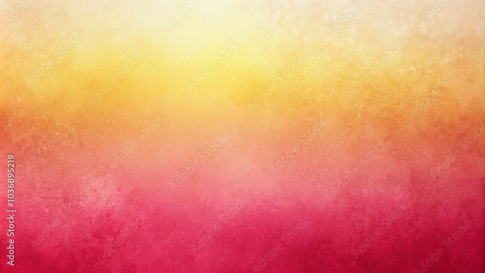 Soft focus light carmine pink and pale yellow gradient background with organic grainy texture, evoking warm summer feelings, perfect for abstract design elements. Soft focus light carmine pink and pale yellow gradient background with organic grainy texture, evoking warm summer feelings, perfect for abstract design elements.