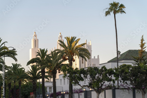 Streets of Casablanca, Morocco.