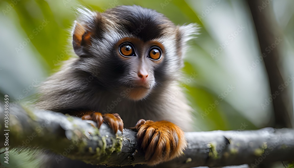 Obraz premium tailed lemur