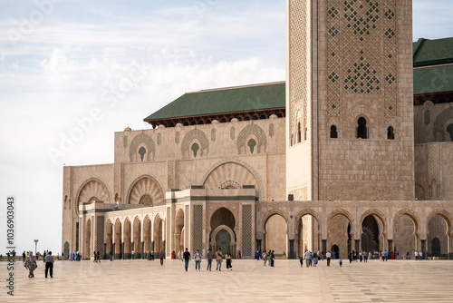 Hassan II Mosque. Casablanca, Morocco.