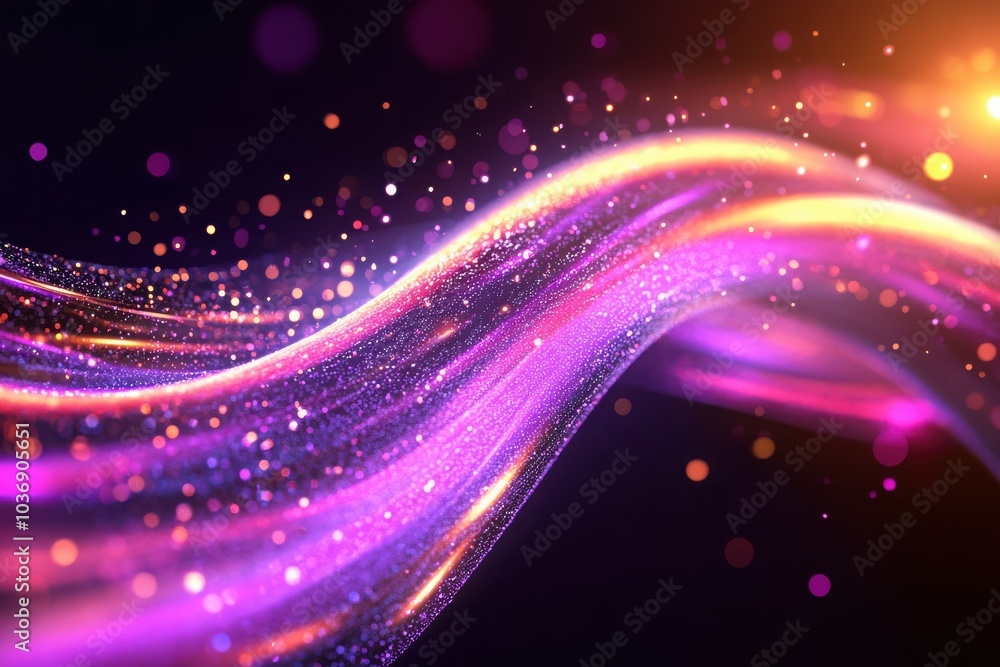 Dynamic neon flow, vibrant glowing particles in motion, creating an energetic atmosphere filled with color and movement. Dynamic neon flow, vibrant glowing particles in motion, creating an energetic atmosphere filled with color and movement.