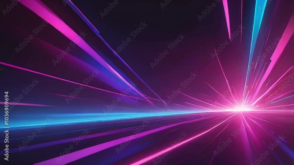 Futuristic Neon Color Burst with Electric Blue and Deep Purple Futuristic Neon Color Burst with Electric Blue and Deep Purple