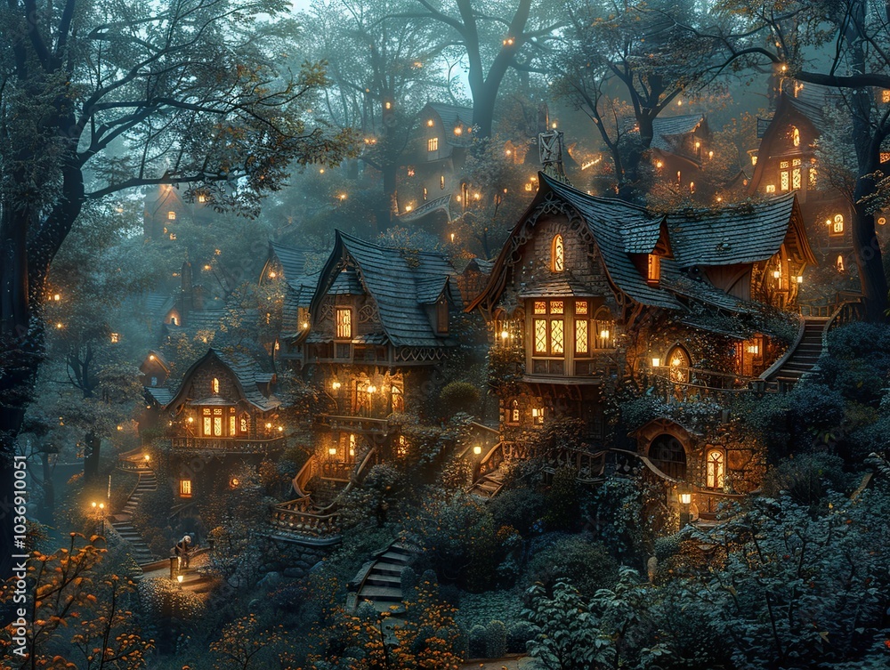 Enchanted Forest Village: A Dreamy Escape Enchanted Forest Village: A Dreamy Escape