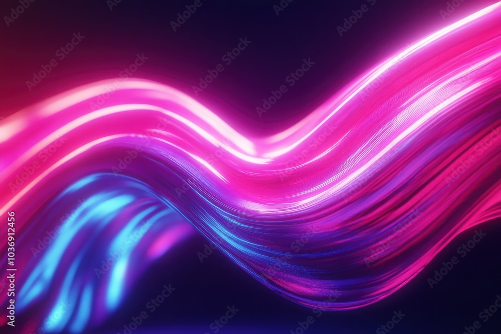 Vibrant Neon Wave, a luminous, futuristic flow of colors creating a mesmerizing visual experience, evoking energy and motion. Vibrant Neon Wave, a luminous, futuristic flow of colors creating a mesmerizing visual experience, evoking energy and motion.