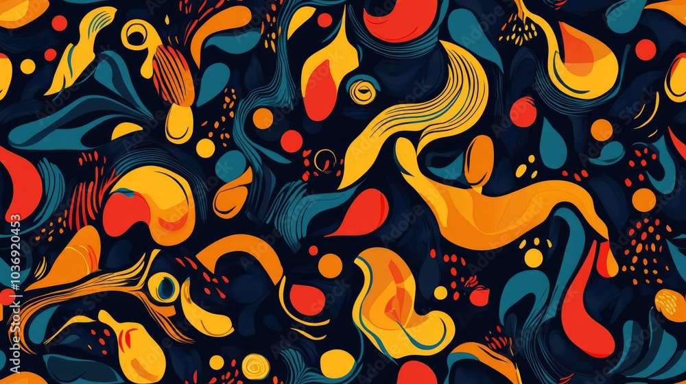 Seamless abstract pattern Seamless abstract pattern