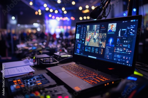 A Technology-Driven Video Production Setup in a Live Event Environment