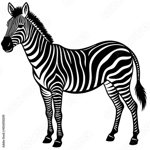 zebra vector illustration