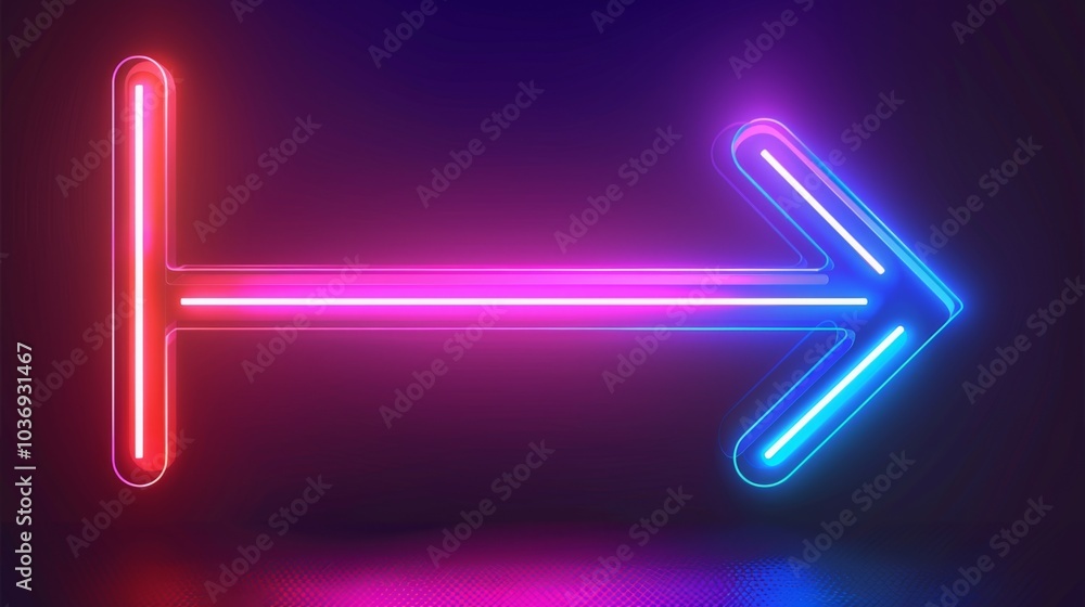 colorful arrow made of glowing light beams, pointing right at the center on a black background he arrow forms an elegant and dynamic shape with a sense of motion and speed colorful arrow made of glowing light beams, pointing right at the center on a black background he arrow forms an elegant and dynamic shape with a sense of motion and speed