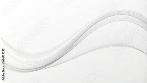 white background with grey wave