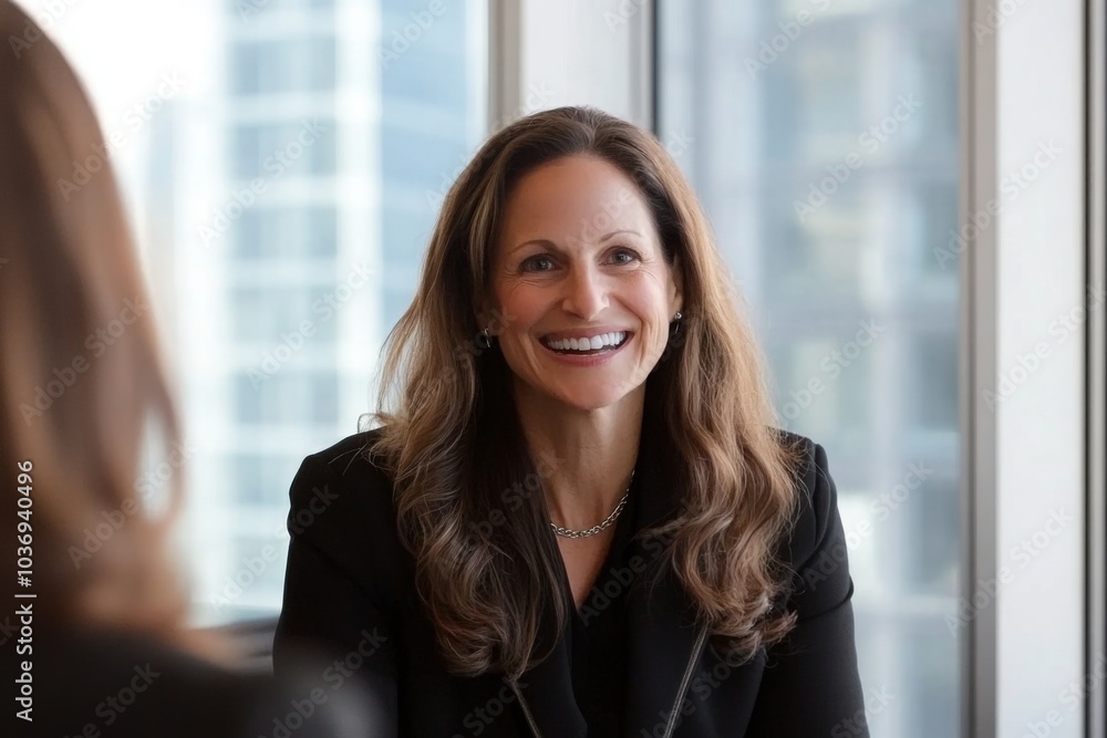 Confident and Successful Female Executive Smiling at the Camera Confident and Successful Female Executive Smiling at the Camera