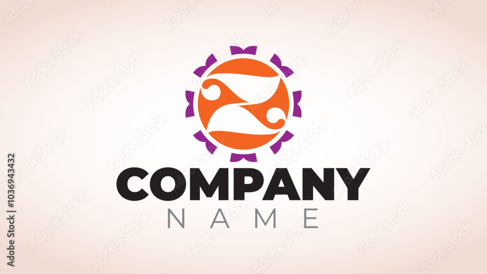 Log for business design concept Log for business design concept