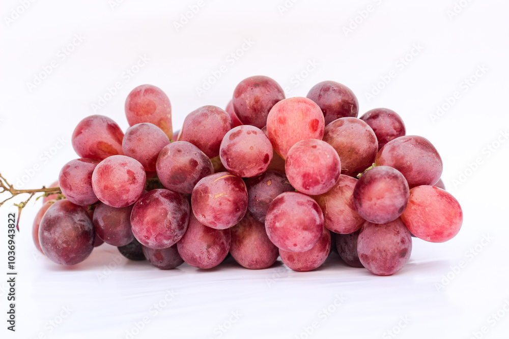 Fresh grapes on a white background. bunch of grapes. Fresh grapes on a white background. bunch of grapes.