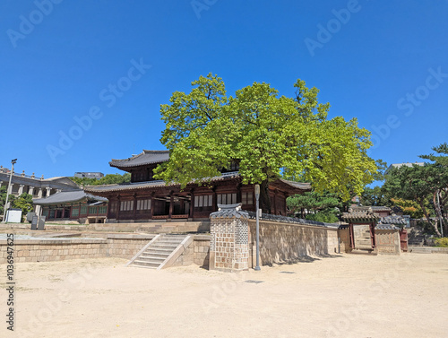 Deoksugung Palace in Seoul in South Korea