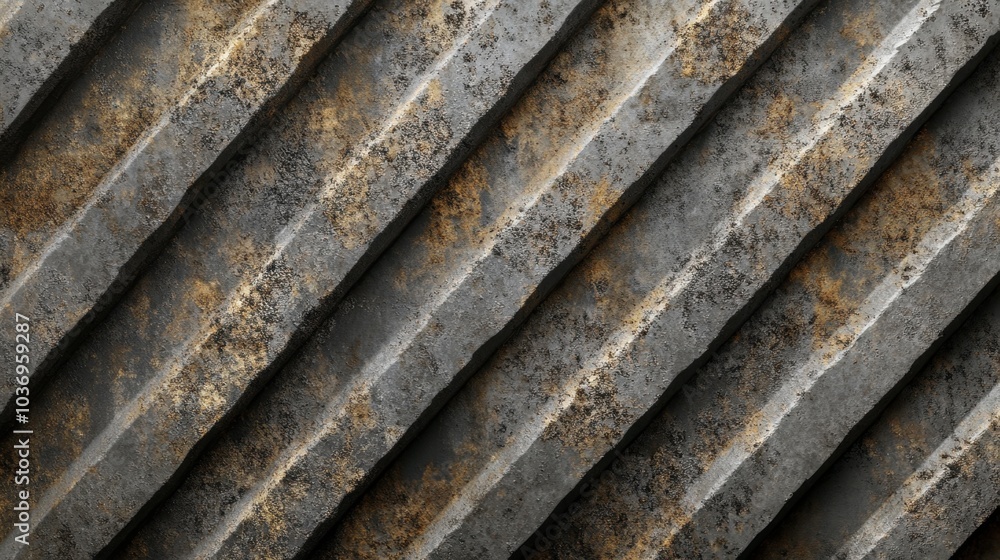 Textured Metal Surface with Diagonal Pattern Textured Metal Surface with Diagonal Pattern