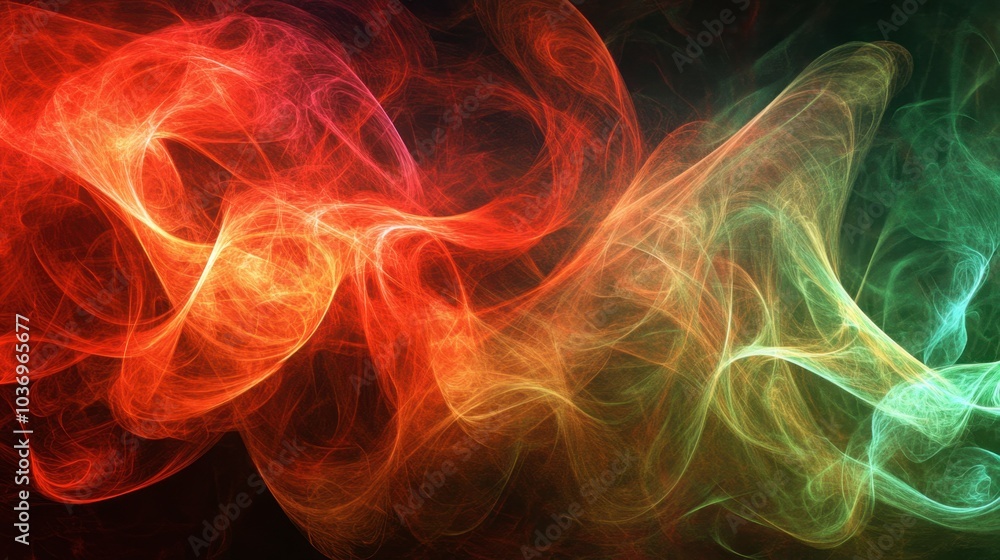 Colorful Smoky Abstract Background Design Colorful Smoky Abstract Background Design