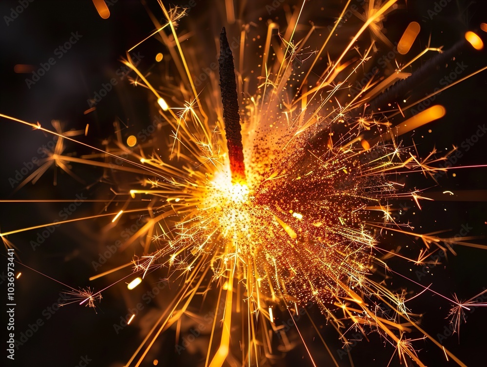Sparkler Firework Celebration: A Night of Light and Magic Sparkler Firework Celebration: A Night of Light and Magic