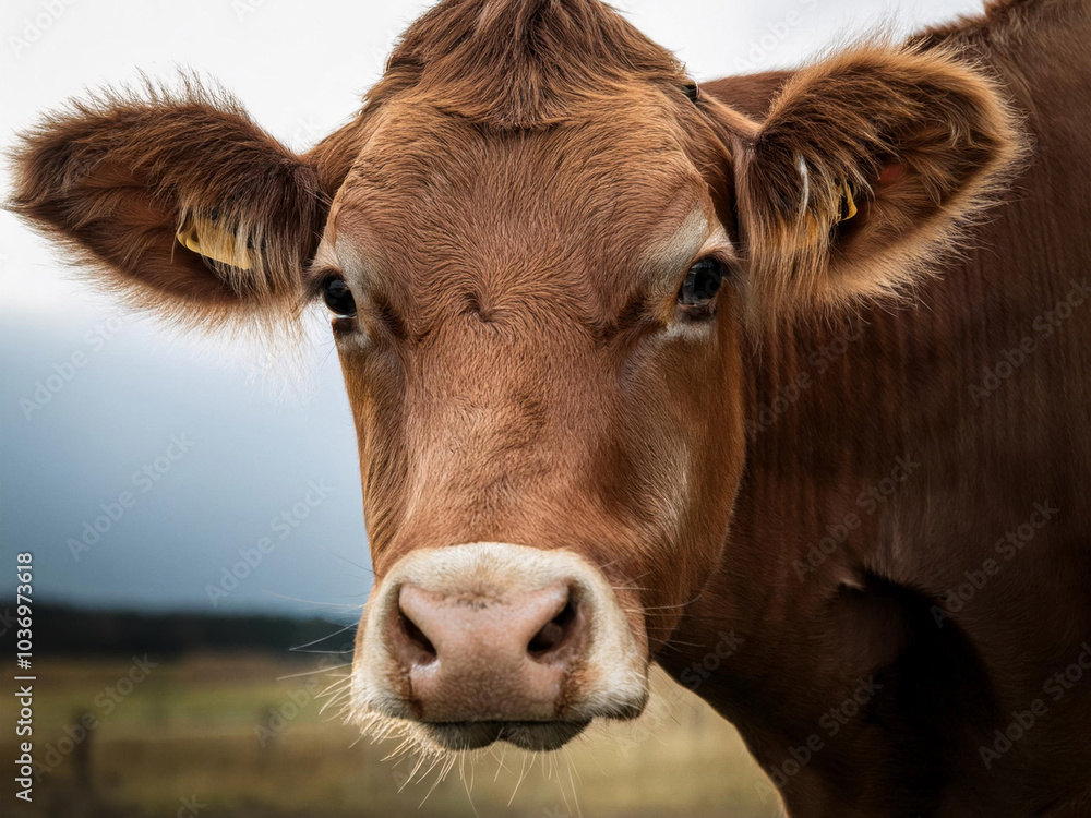portrait of a cow portrait of a cow