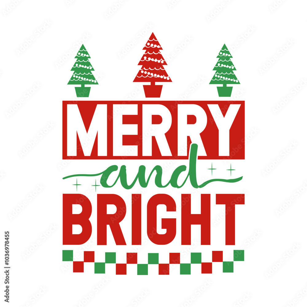Merry & bright Svg Design Merry & bright Svg Design