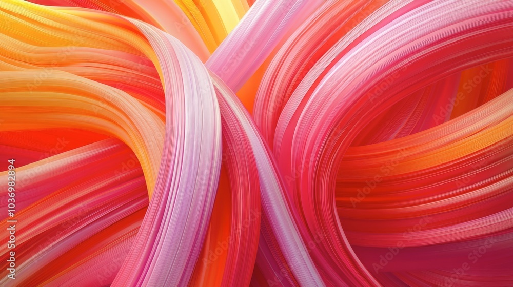 Colorful Abstract Wave Pattern in Vibrant Hues Colorful Abstract Wave Pattern in Vibrant Hues