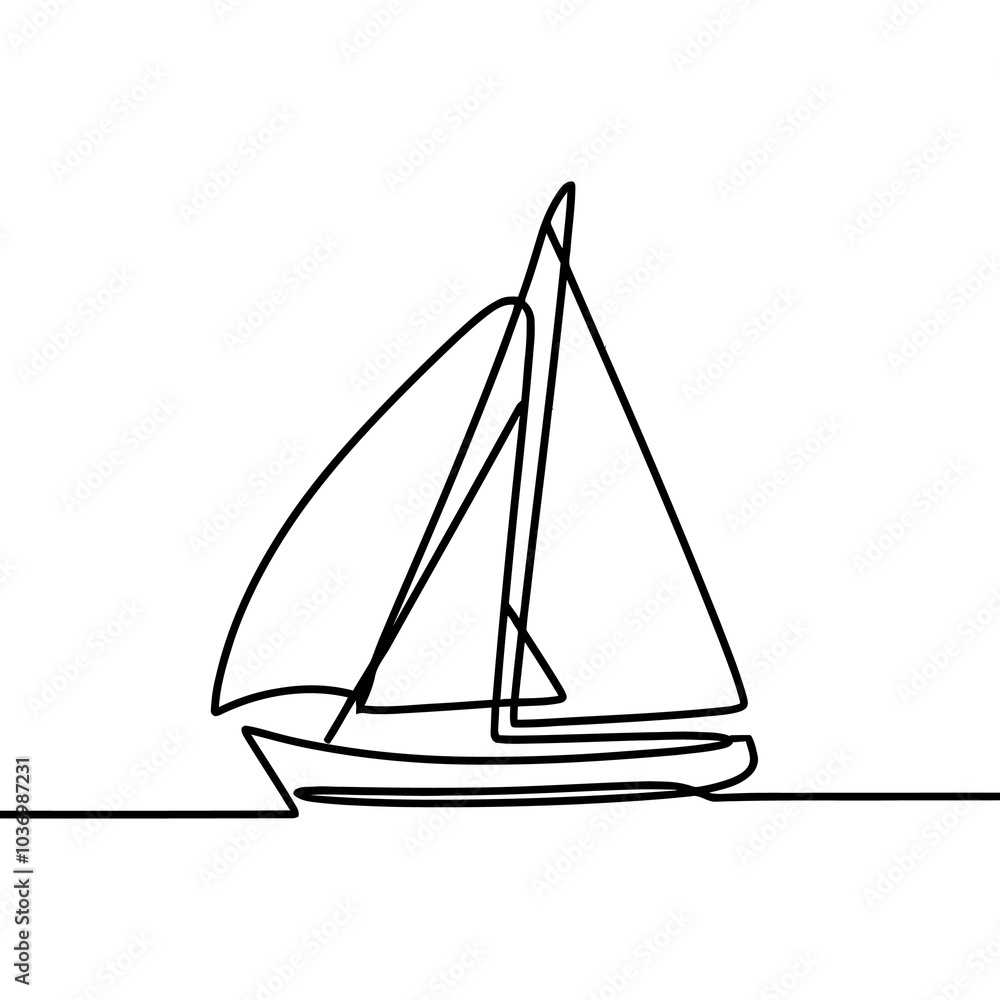 sailing vessel line drawing sailing vessel line drawing