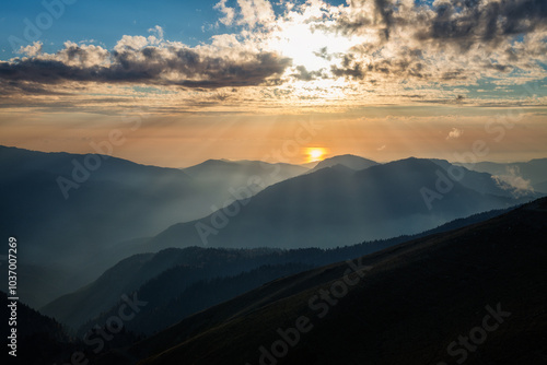 Autumn in the mountains