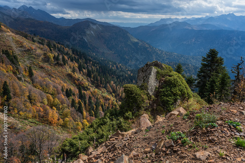 Autumn in the mountains