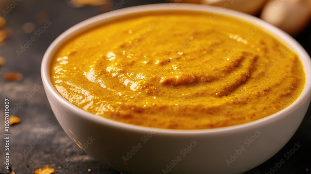 Vibrant Creamy Dip with Crunchy Topping Vibrant Creamy Dip with Crunchy Topping