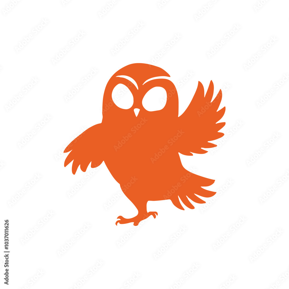 Mysterious Owl Silhouette in Flight
Mysterious Owl Silhouette in Flight