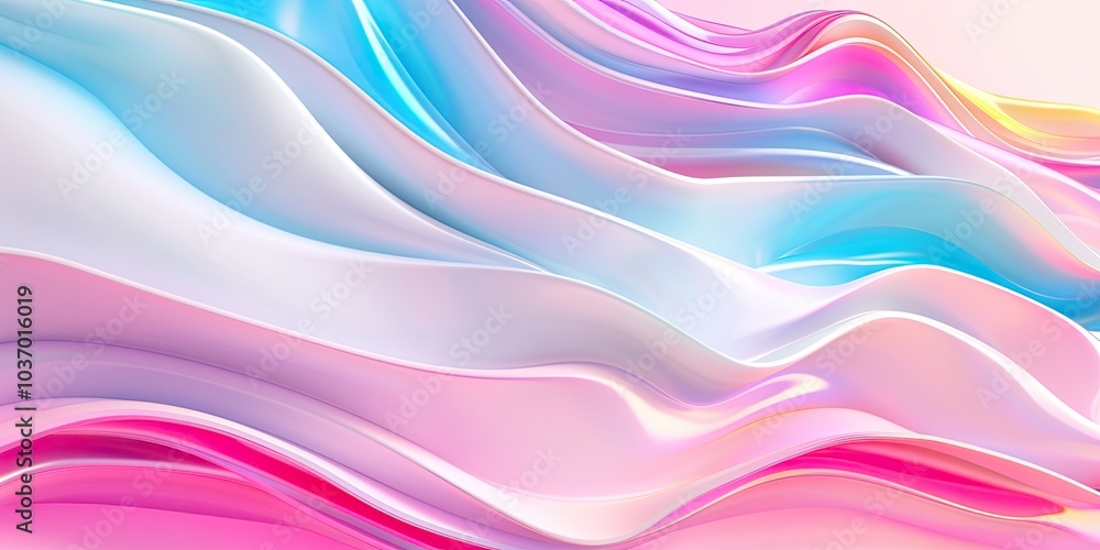 Pastel blue and pink abstract wave design background, Soft pastel colors to create contrast backdrop Pastel blue and pink abstract wave design background, Soft pastel colors to create contrast backdrop