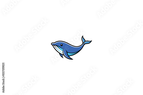 Beluga Whales on White Background | Graceful and Playful Marine Illustration
