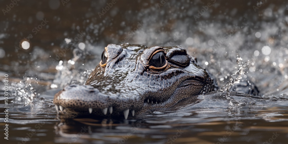 Obraz premium Gator in the Swamp
