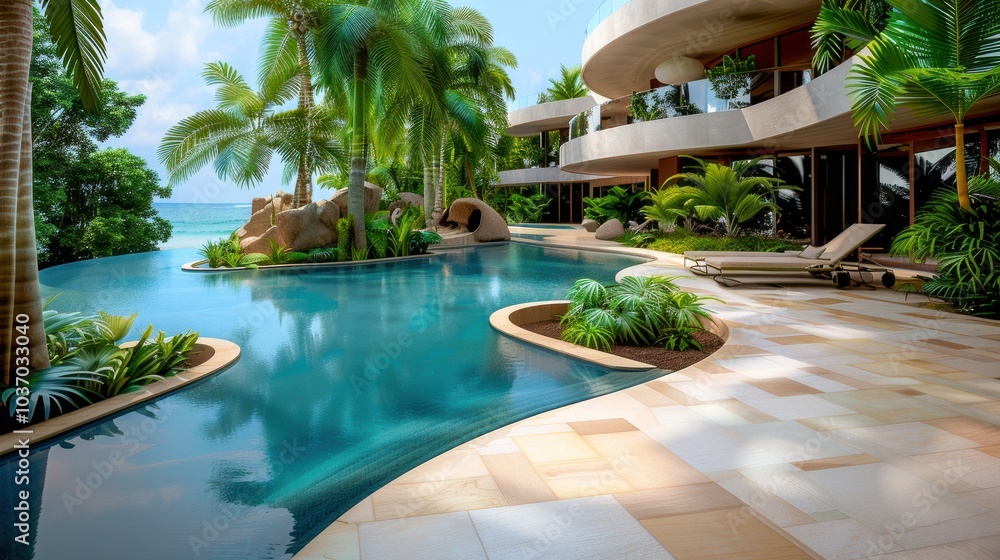 Relaxation Oasis: Luxury Spa Resort amidst Tropical Paradise Relaxation Oasis: Luxury Spa Resort amidst Tropical Paradise