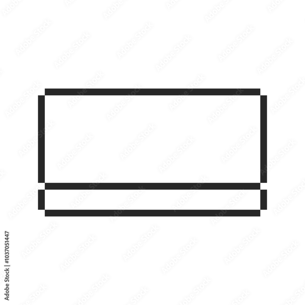 border frame rectangle pixel art border frame rectangle pixel art