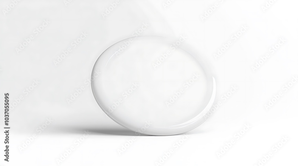 White plastic frisbee mockup, isolated, no gravity, 3d rendering. Empty flying disc mockup White plastic frisbee mockup, isolated, no gravity, 3d rendering. Empty flying disc mockup