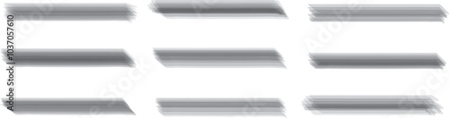 Line shape marker underline, arrow, Hand drawn sketch marker,underline shape, arrow, brush,watercolour icon set. Vector illustration.