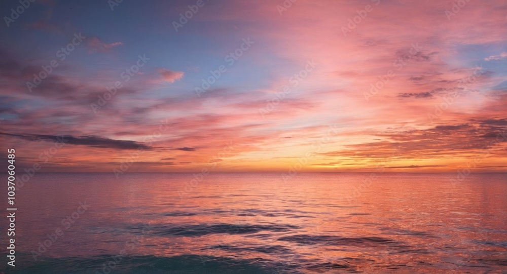 sunset over the sea sunset over the sea