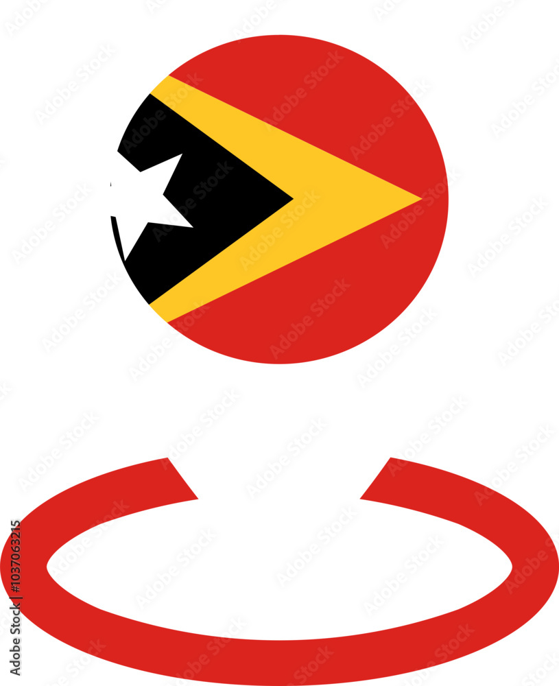 Location Icon of Timor-Leste Flag Location Icon of Timor-Leste Flag