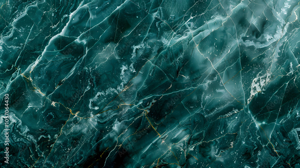 Luxurious Dark Green Glossy Marble Texture Background. Luxurious Dark Green Glossy Marble Texture Background.