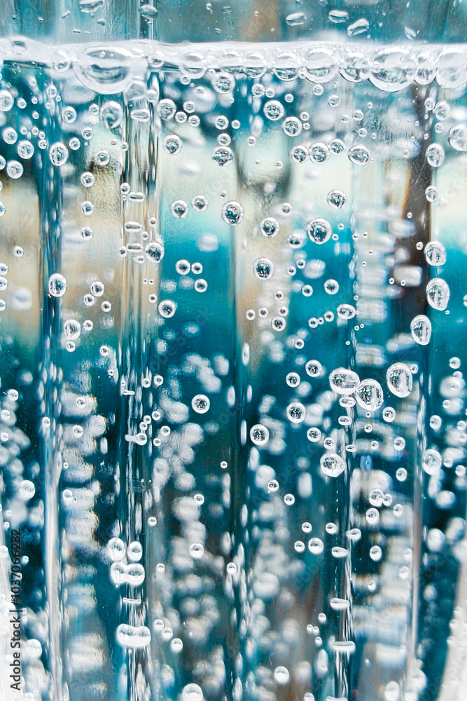 soda water bubbles sparkling transparent