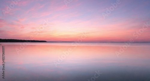 sunset over the sea