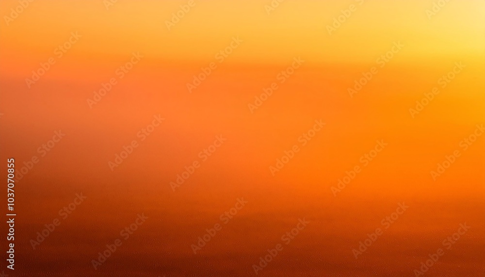 Fototapeta premium A long exposure yellow red gradient fog background texture. foggy scene, design for sunset