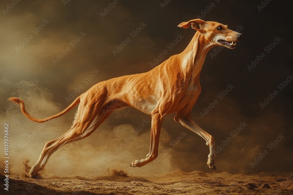 Desert Nomad's Regal Presence Under Golden Saharan Skies Desert Nomad's Regal Presence Under Golden Saharan Skies