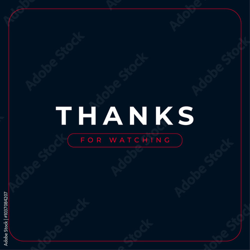 Thank you follower and subscribers design template