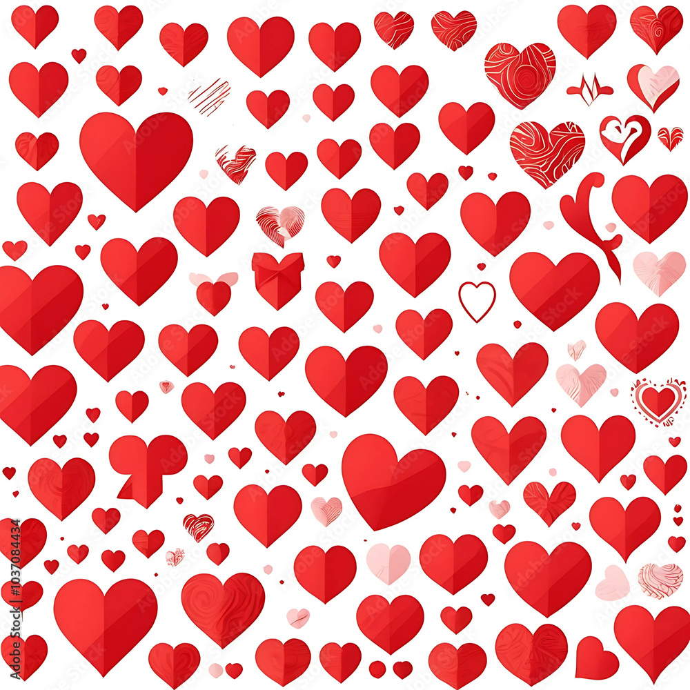 seamless pattern with hearts seamless pattern with hearts