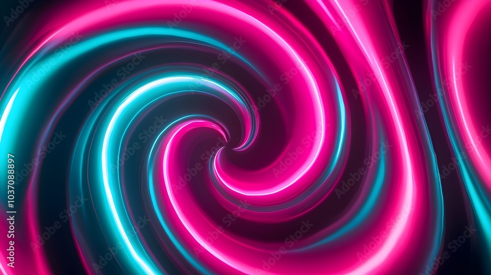 Mesmerizing Neon Swirl Pattern for Dynamic Product Display Mesmerizing Neon Swirl Pattern for Dynamic Product Display